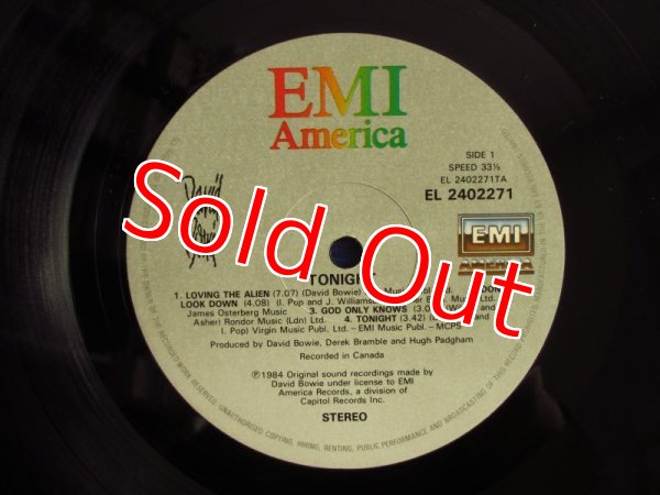 画像3: David Bowie / Tonight (3)