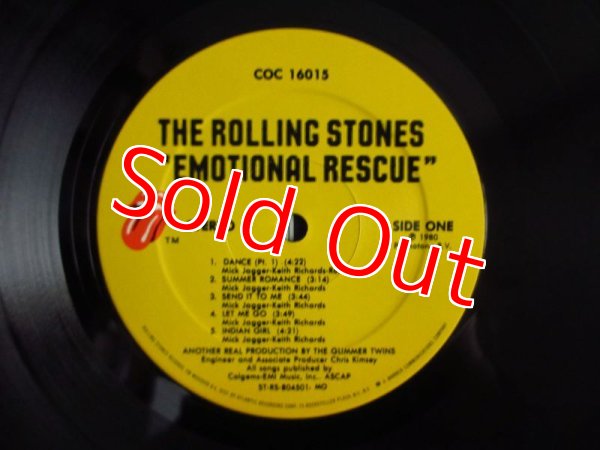 画像3: The Rolling Stones / Emotional Rescue (3)