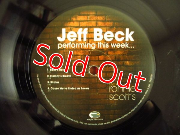 画像4: Jeff Beck / Performing This Week...Live At Ronnie Scott's (4)