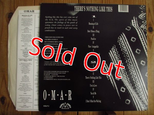 画像2: Omar / There's Nothing Like This (2)