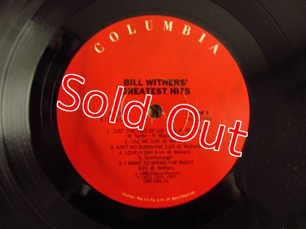 画像3: Bill Withers / Bill Withers' Greatest Hits (3)