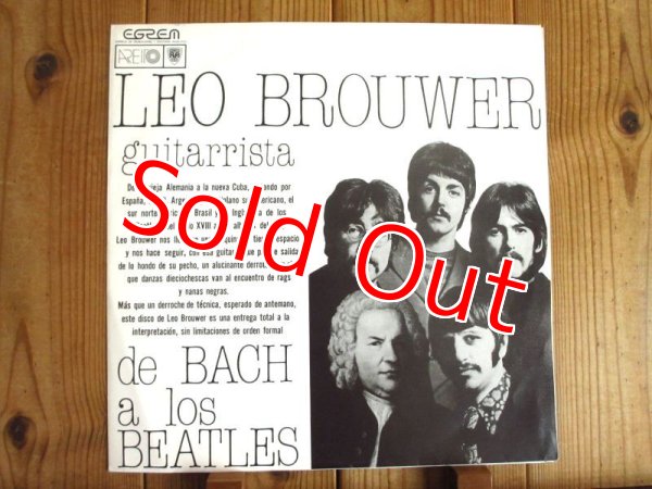 画像1: Leo Brouwer / De Bach A Los Beatles (1)