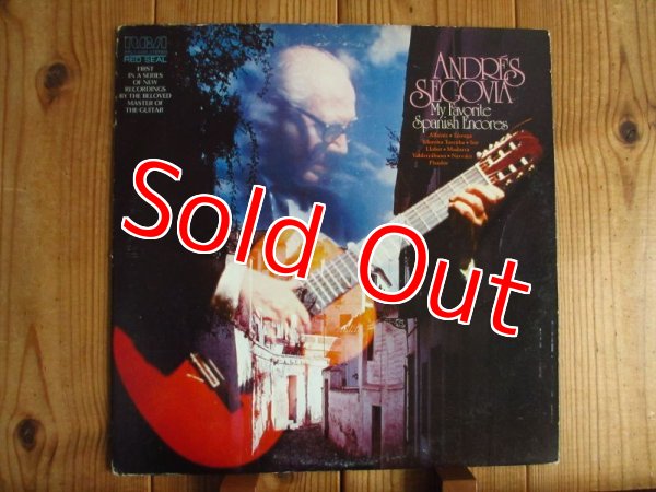 画像1: Andres Segovia / My Favorite Spanish Encores (1)