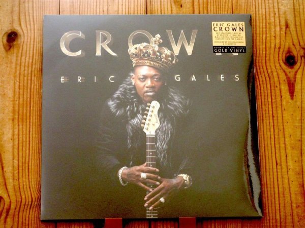 画像1: 現代ブルースの象徴的ギタリスト、エリックゲイルズの2022年作がアナログ盤で入荷！■Eric Gales / Gold Vinyl - Crown (1)