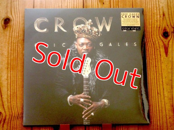 画像1: 現代ブルースの象徴的ギタリスト、エリックゲイルズの2022年作がアナログ盤で入荷！■Eric Gales / Gold Vinyl - Crown (1)