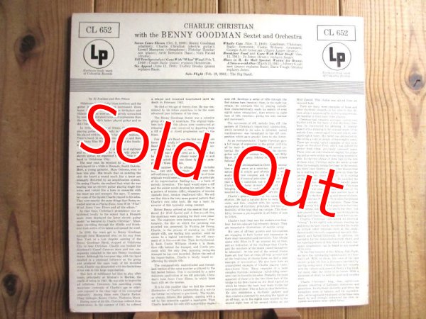 画像2: Charlie Christian / With The Benny Goodman Sextet And Orchestra (2)