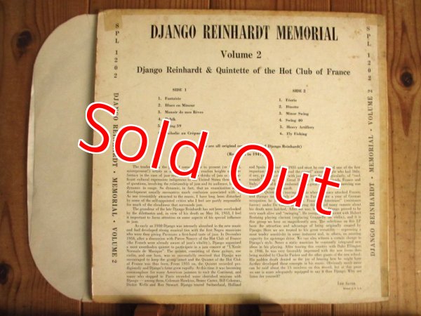 画像6: ３枚セット！■Django Reinhardt / Memorial Album Vol. 1~3 (6)