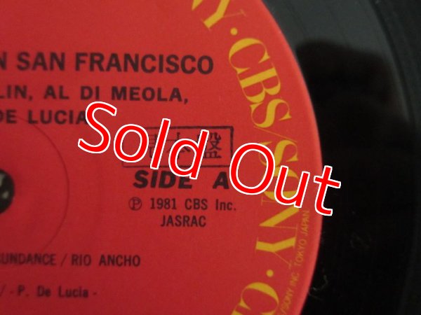 画像4: Al Di Meola, John McLaughlin, Paco De Lucia /  Friday Night In San Francisco (4)