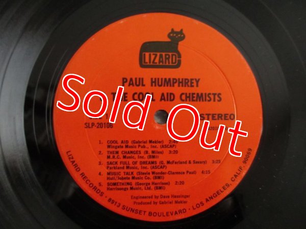 画像3: Paul Humphrey And The Cool-Aid Chemists / Paul Humphrey And The Cool-Aid Chemists (3)