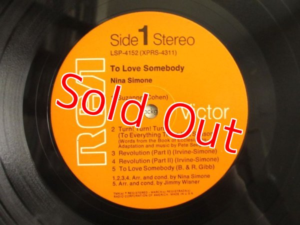 画像3: Nina Simone / To Love Somebody (3)