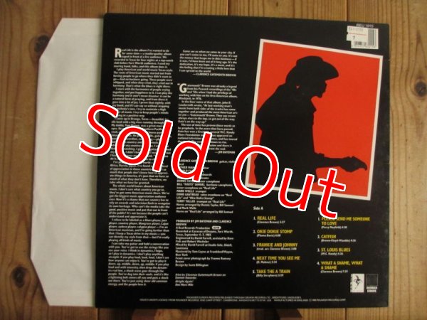 画像2: Clarence Gatemouth Brown / Real Life (2)