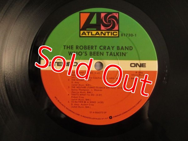 画像3: The Robert Cray Band / Who's Been Talkin' (3)
