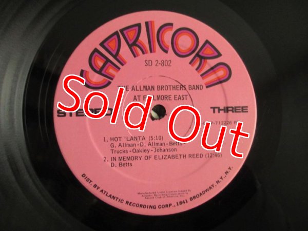 画像5: Allman Brothers Band / The Allman Brothers Band At Fillmore East (5)