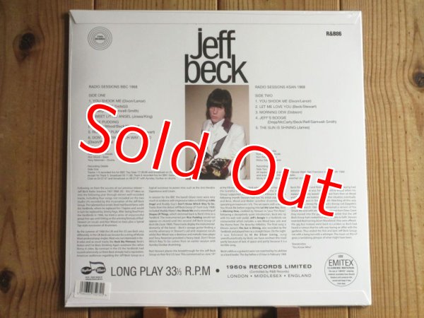 画像2: ジェフベック・グループ絶頂期ライブ音源集がアナログ盤で入荷！■Jeff Beck & Rod Stewart / Radio Sessions 1968 (2)