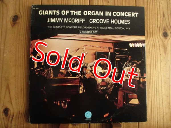 画像1: Jimmy McGriff & Groove Holmes / Giants Of The Organ In Concert (1)