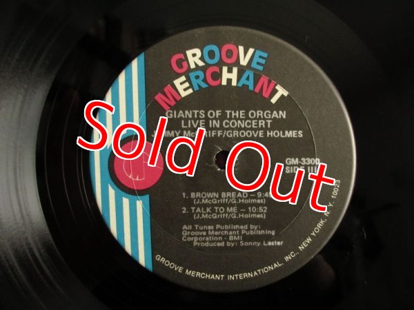 画像5: Jimmy McGriff & Groove Holmes / Giants Of The Organ In Concert (5)
