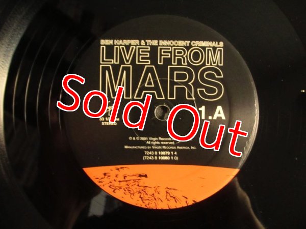 画像4: Ben Harper & The Innocent Criminals / Live From Mars (4)