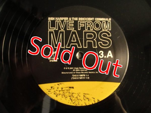 画像7: Ben Harper & The Innocent Criminals / Live From Mars (7)