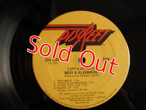 画像4: ★Frank Zappa / Roxy & Elsewhere (4)