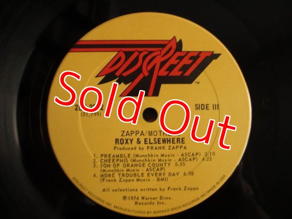 画像5: ★Frank Zappa / Roxy & Elsewhere (5)