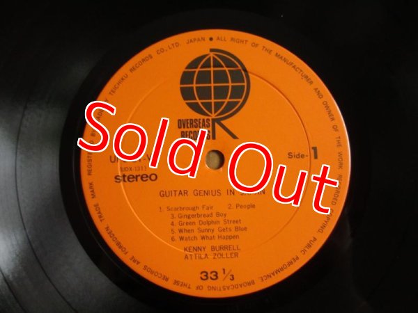 画像6: Kenny Burrell, Attila Zoller, Jim Hall / ギター・ジーニャス・イン・ジャパン - Guitar Genius In Japan (6)