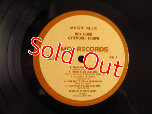 画像3: Roy Clark And Gatemouth Brown / Makin' Music (3)