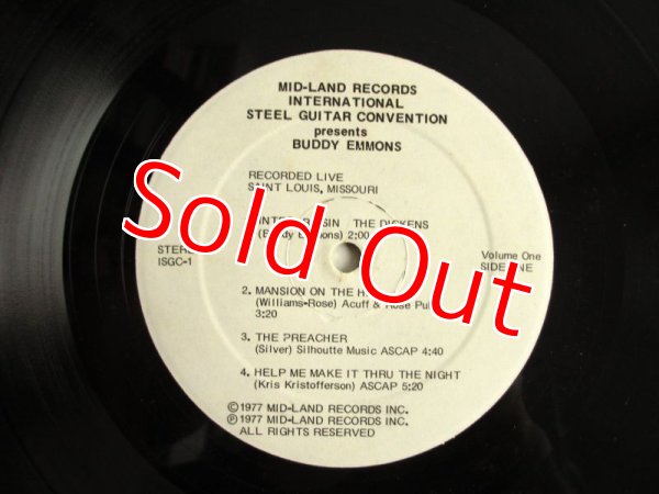 画像7: 2枚セット！（2枚共プロモ）■Buddy Emmons / International Steel Guitar Convention - Volume 1 & 2 (7)