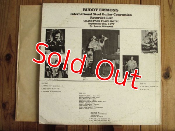 画像3: 2枚セット！（2枚共プロモ）■Buddy Emmons / International Steel Guitar Convention - Volume 1 & 2 (3)