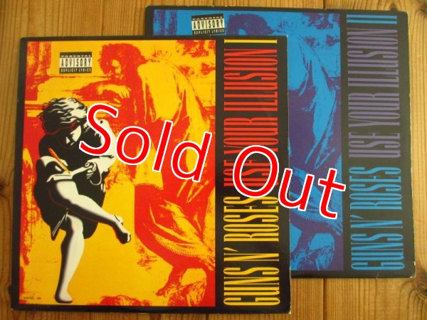画像1: USオリジナル 4枚セット！■Guns N' Roses / Use Your Illusion I & II (1)