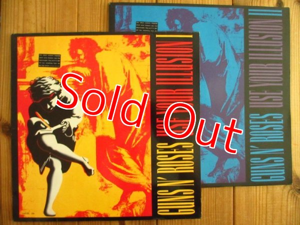 画像1: EUオリジナル 4枚セット！■Guns N' Roses / Use Your Illusion I & II (1)