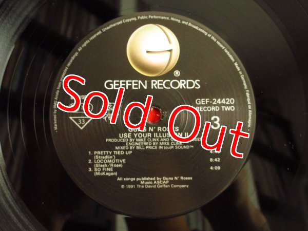 画像9: EUオリジナル 4枚セット！■Guns N' Roses / Use Your Illusion I & II (9)