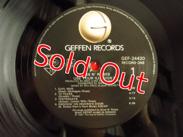 画像8: EUオリジナル 4枚セット！■Guns N' Roses / Use Your Illusion I & II (8)