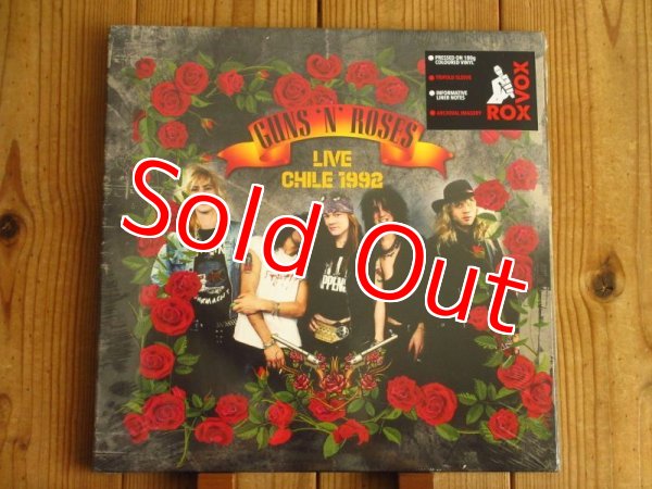 画像1: ガンズアンドローゼズ全盛期のライブアルバムがアナログ3枚組で入荷！■Guns N' Roses / Live Chile 1992 (1)