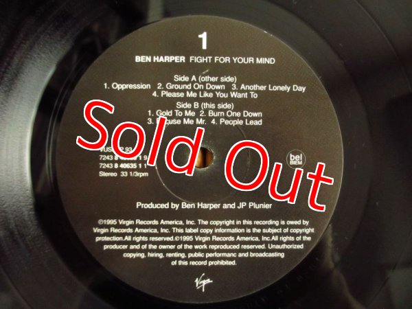 画像4: Ben Harper / Fight For Your Mind (4)