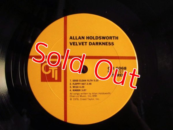 画像3: Allan Holdsworth / Velvet Darkness (3)