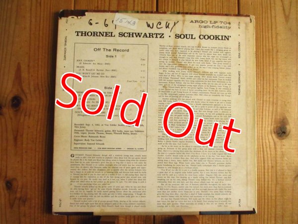 画像2: Thornel Schwartz With Bill Leslie / Soul Cookin' (2)