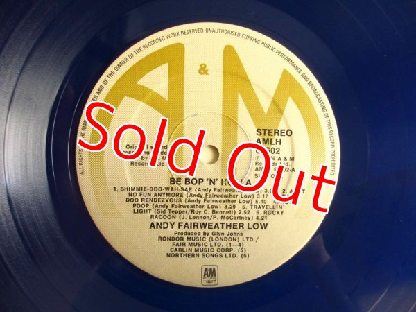 画像4: Andy Fairweather Low / Be Bop 'N' Holla (4)
