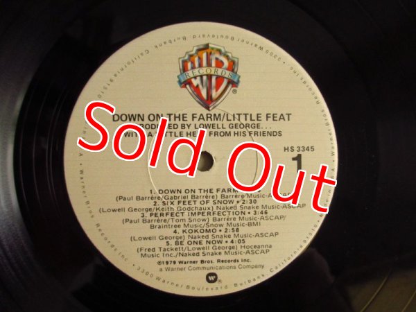 画像3: Little Feat / Down On The Farm (3)