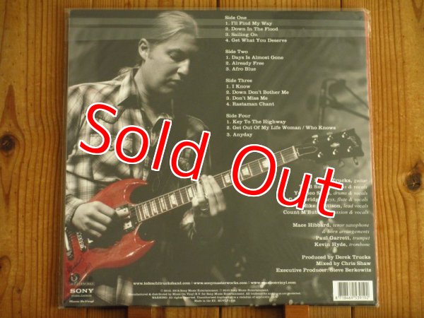 画像2: 初LP化1stプレス！新3大ギタリスト、デレクトラックス初のライブ・アルバムがアナログ盤で入荷！■The Derek Trucks Band / Roadsongs  (2)