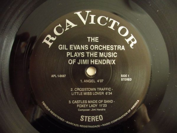 画像3: The Gil Evans Orchestra / Plays The Music Of Jimi Hendrix (3)