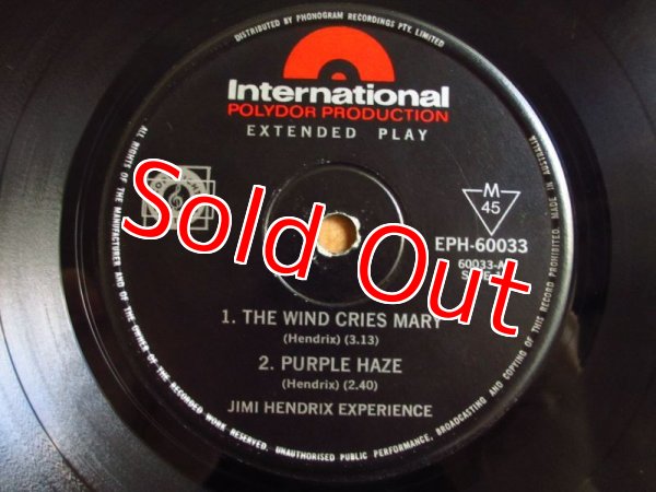 画像3: Jimi Hendrix Experience / The Wind Cries Mary (3)