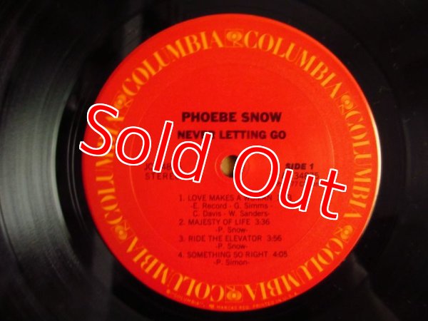 画像4: Phoebe Snow / Never Letting Go (4)