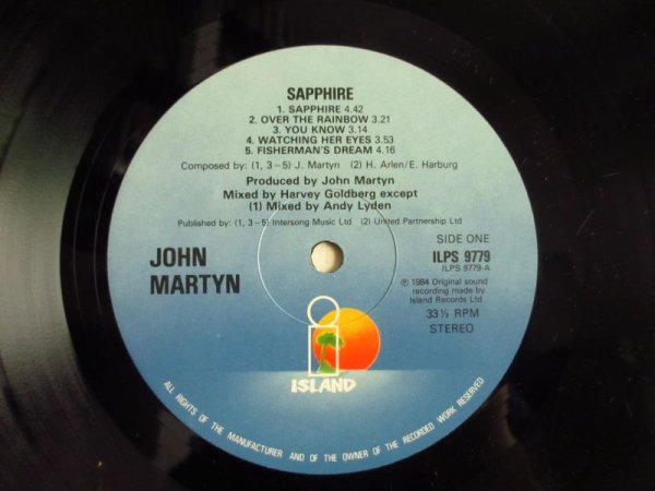 画像3: John Martyn / Sapphire (3)