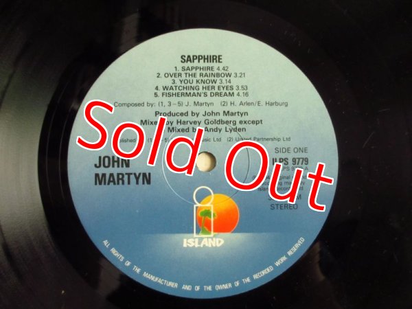 画像3: John Martyn / Sapphire (3)