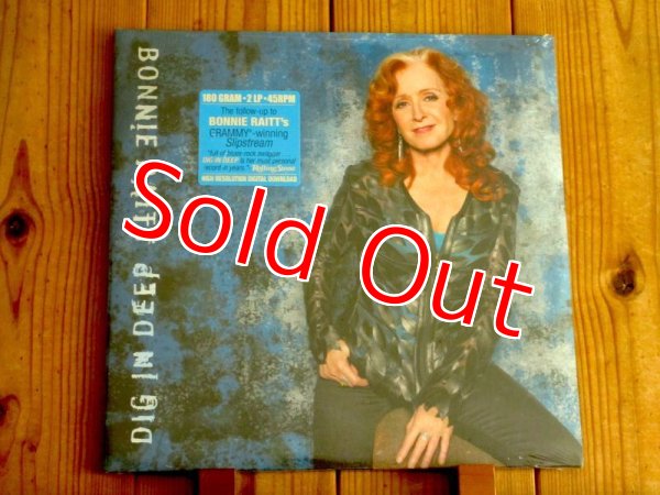 画像1: スライドギターの名手ボニーレイエットの通算20作目がアナログ盤で入荷！■Bonnie Raitt / Dig In Deep (1)