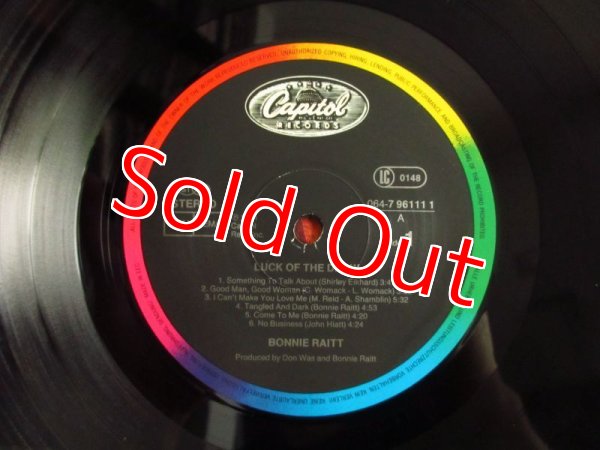 画像3: Bonnie Raitt / Luck Of The Draw (3)