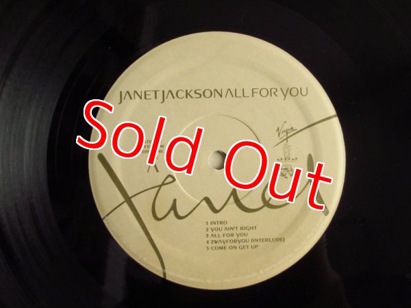 画像4: Janet Jackson / All For You (4)