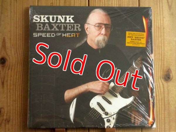 画像1: 伝説的セッションギタリスト、ジェフ“スカンク”バクスターの初のソロアルバムがアナログ盤で入荷！■Jeff Skunk Baxter / Speed Of Heat (1)