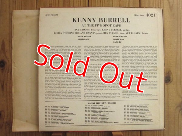 画像2: Kenny Burrell / On View at the Five Spot Cafe (2)