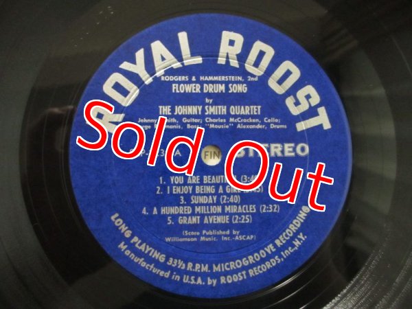 画像3: Johnny Smith Quartet / Flower Drum Song (3)